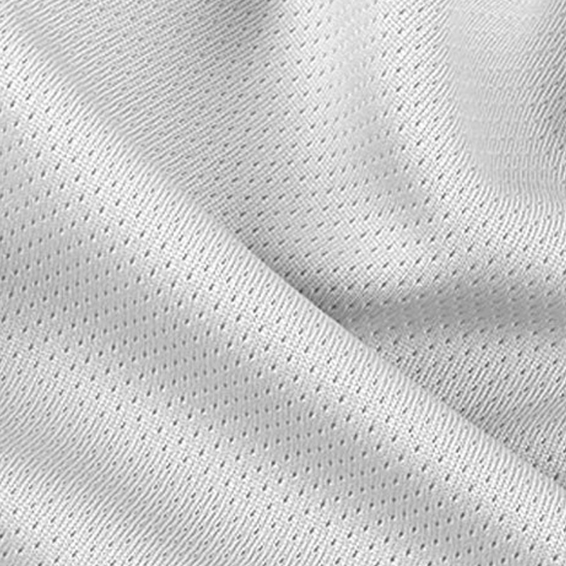 Wholesale double-tower mesh fabric, elastic polyester fabric, breathable and moisture-absorbing ball clothing, sportswear and casual wear fabric pic 6