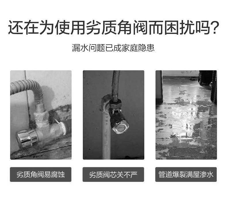 角阀全铜三角阀门热水器水阀冷热水阀门开关三通家用八字阀详情6