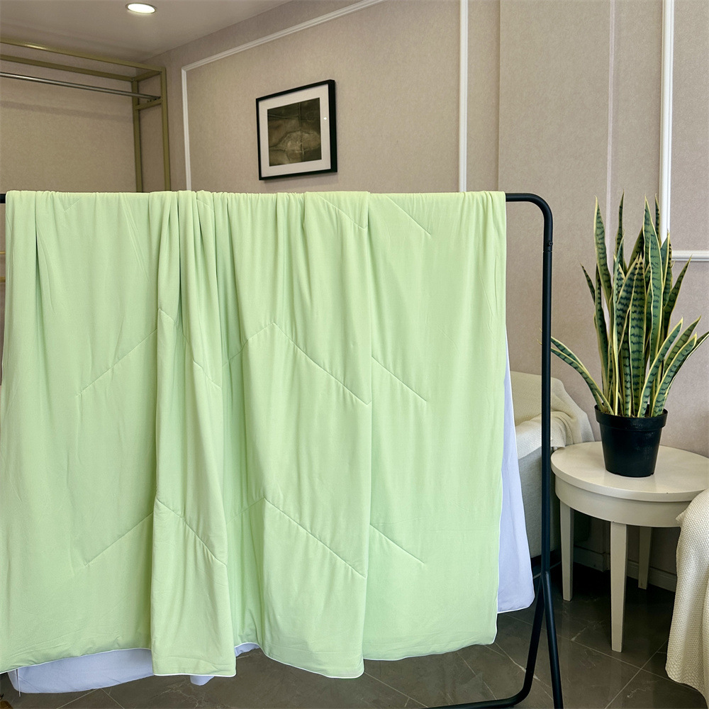 Little Ice Silkworm Cool Sensation Ice Silk Soybean Summer Cool Quilt, summer brocade ammonia naked sleep Cold Quilt, Summer Quilt, machine washable air-conditioned quilt pic 25