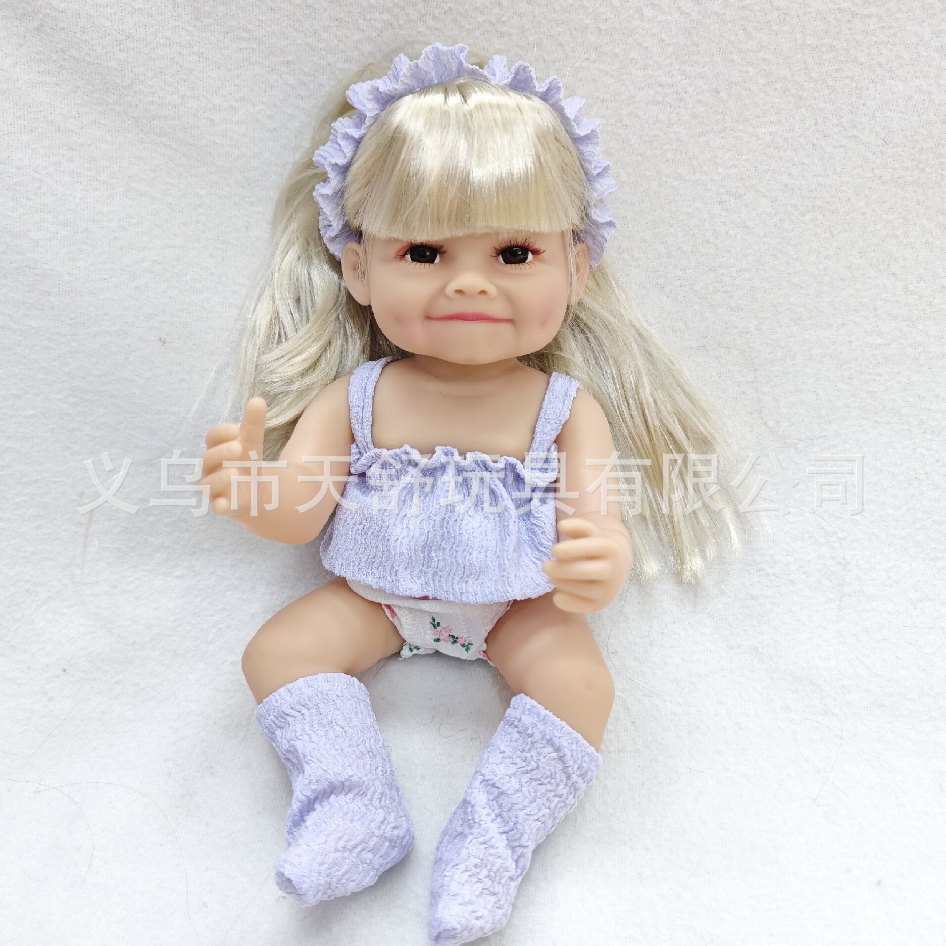 跨境热销30厘米可爱仿真娃婴儿软胶玩具女孩重生娃娃安抚婴儿玩具玩偶详情5