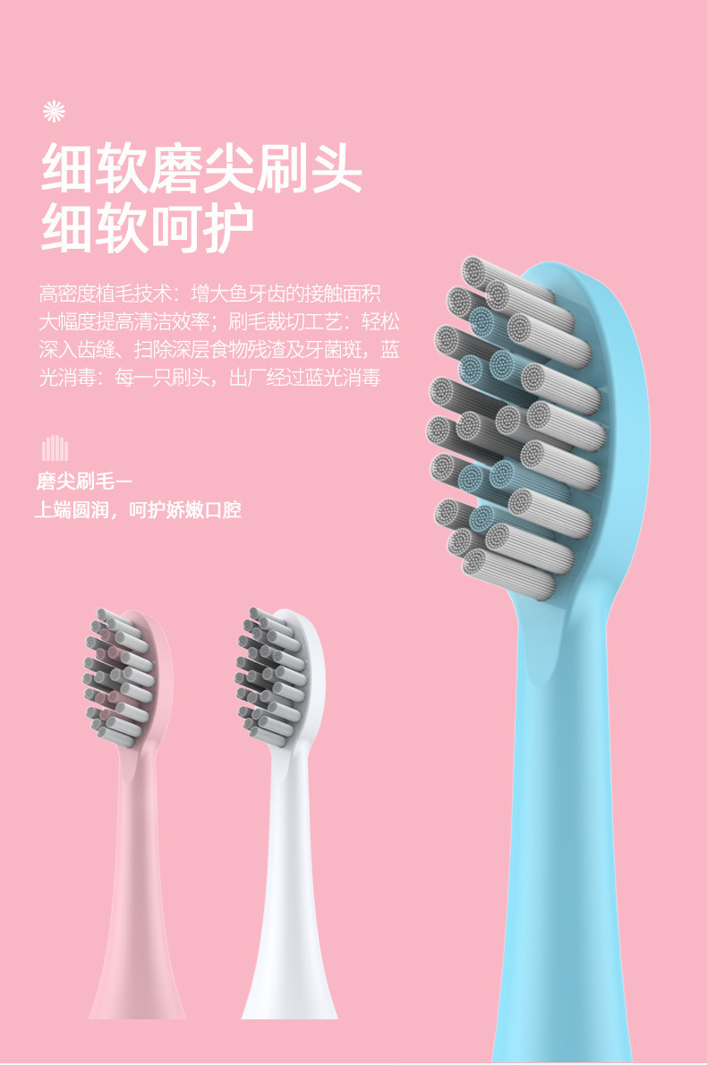 【 Direct sales from the original manufacturer 】 Electric toothbrush for adults, fully automatic, smart home use, fine soft bristles, high appearance level, portable pic 9