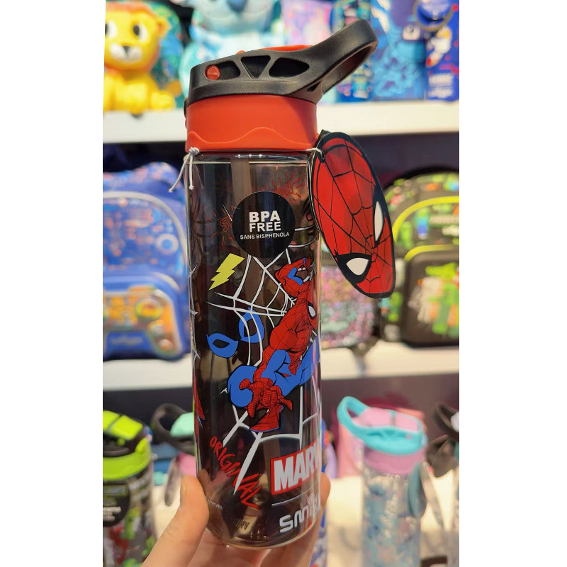 Australian smiggle straw water cup for boys, girls, children and students is a lightweight and transparent portable cup with a large capacity of 650ml pic 4