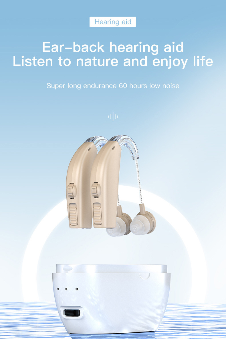 Wholesale of cross-border elderly hearing aids, sound amplifiers and portable power banks pic 1