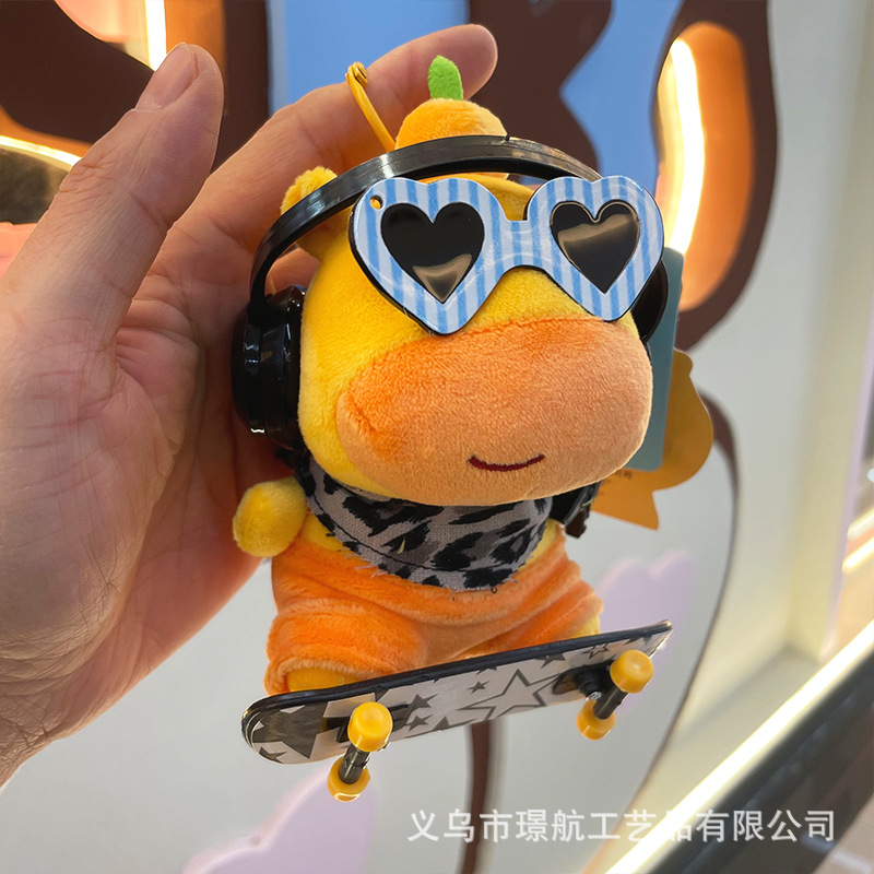 【 Authentic 】 Original secondary costume water Dolphin Lulu plush doll bag Pendant, Little Red Book Internet celebrity doll pic 3