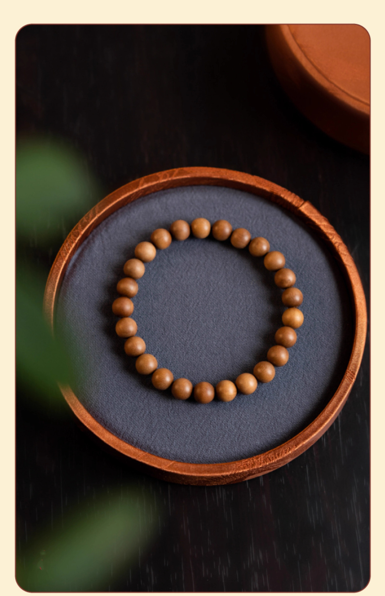 老山檀手串佛珠女高级感檀木手链冷门文玩轻奢小众檀香木质新款详情20