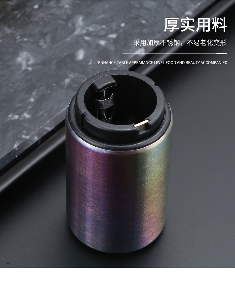 Wholesale of cross-border stainless beer bottle openers with seamless press, high-end metal wine screwdriver, and creative automatic bottle openers pic 10