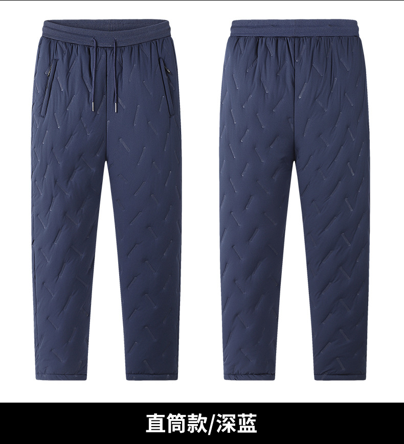 冬季棉裤男加绒加厚羊羔绒长款保暖裤子大码休闲运动裤男士外穿详情15