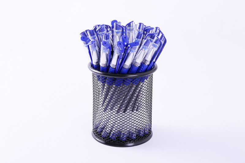 文具欧标中性笔办公黑色签字笔0.5mm子弹头学习用品批发学生水笔详情16