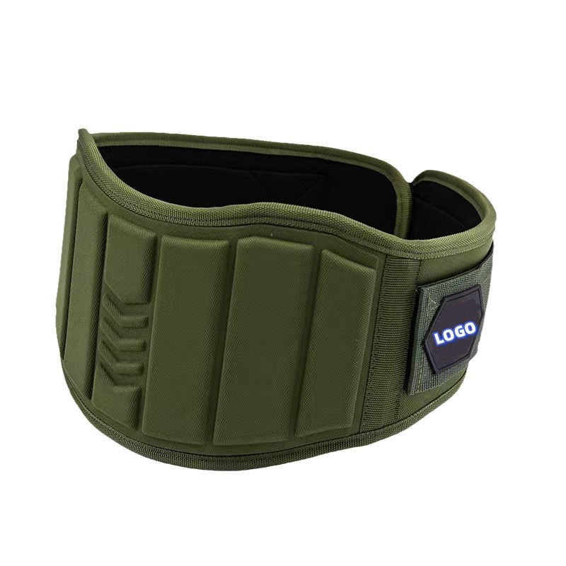 加宽尼龙健身举重用护腰带举重器械训练运动透气腰带室内户外通用详情1