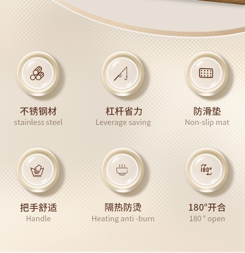 跨境防烫夹防滑取碗夹不锈钢砂锅厨房碗碟夹提盘夹家用蒸鱼盘夹子详情3