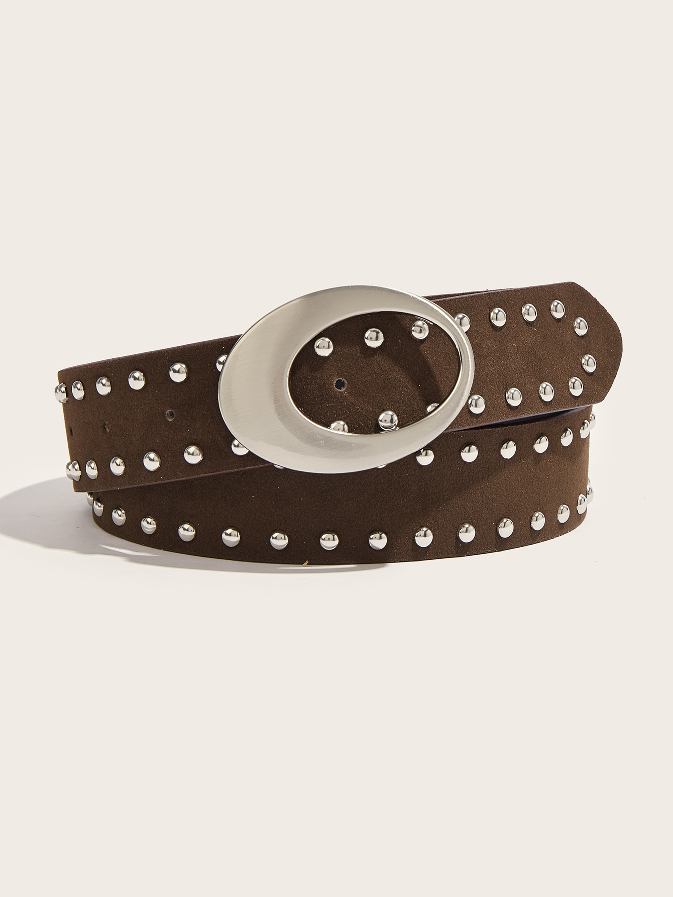 Retro Merade-style willow stud belt for women to slim the waist and look slimmer, paired with skirts for a stylish American hot girl style belt in stock pic 5