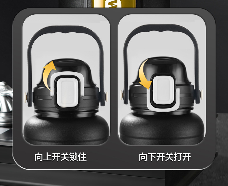 大容量防摔玻璃杯耐高温塑玻杯茶水分离户外便携运动水壶吸管两用详情6