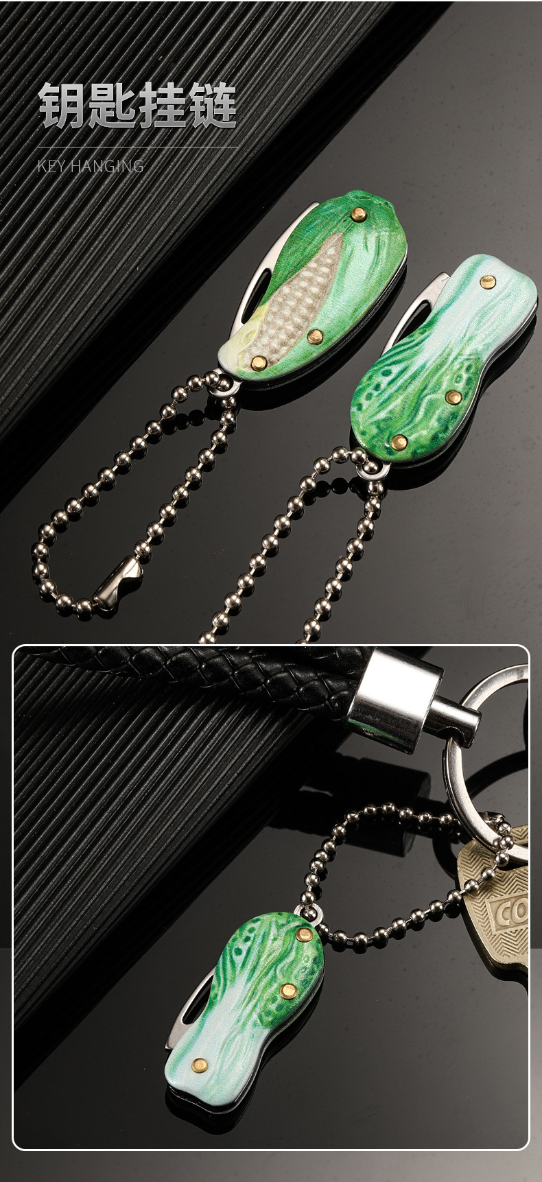 Mini outdoor folding knife, portable folding knife, stainless steel 3D embossed edc portable knife, parcel opening pocket knife pic 13