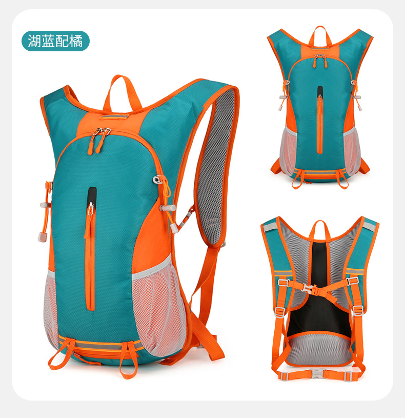 Outdoor sports cycling backpack, ultra-light hiking and mountaineering bag, wear-resistant, waterproof, lightweight travel multi-functional backpack pic 33