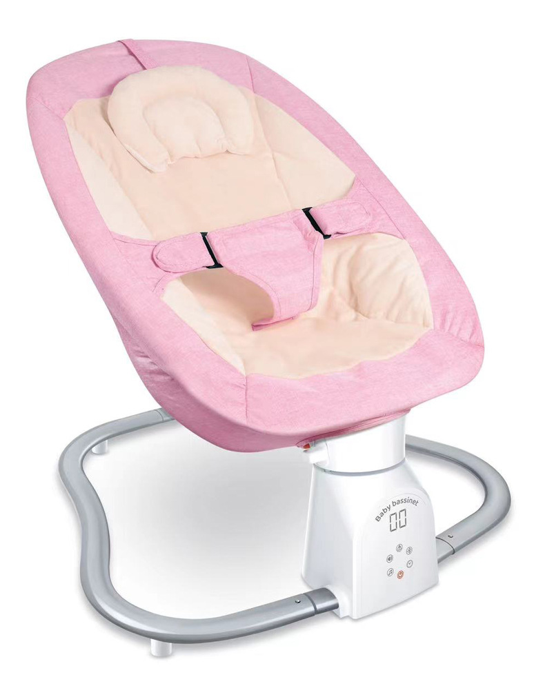 Baby toy, multi-functional rocking bed with Bluetooth, electric rocking chair for babies, light music to lull them to sleep, and baby cradle bed pic 3