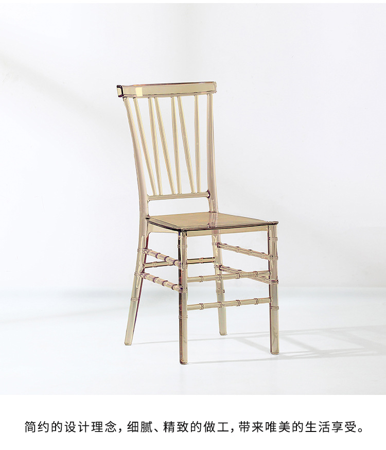 Star Factory Bamboo joint chairs, crystal chairs, stools, backrests, dining chairs, home makeup chairs, and acrylic transparent chairs for taking photos on Instagram pic 2