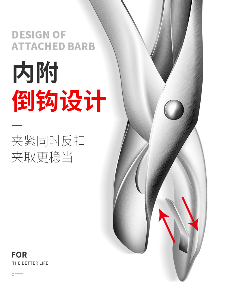 304 stainless steel Taishan clamp, multi-functional kitchen plate lifter, thickened anti-slip bowl pick, household heat-insulating and labor-saving clamp pic 7