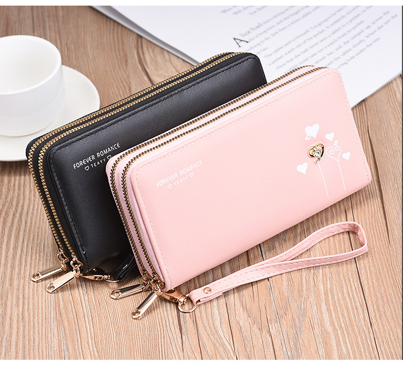 The 2024 new long wallet, clutch, phone bag, coin purse, multi-functional card case, zipper bag and wallet for women pic 18