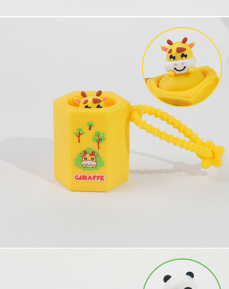 创意硅胶解压捏捏乐钥匙扣卡通小可爱公仔独角兽包包钥匙扣挂件详情11