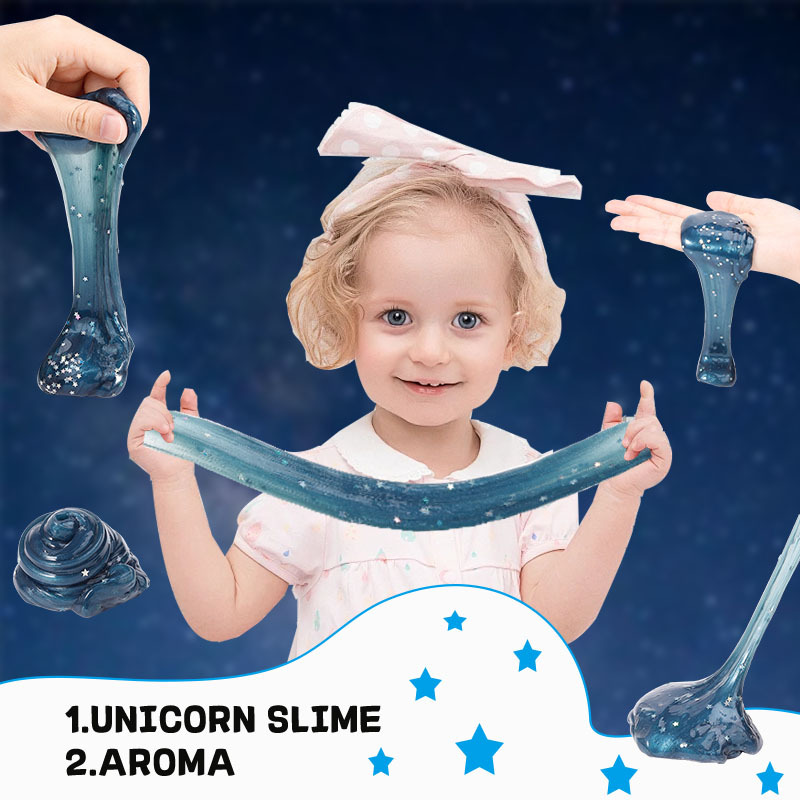 亚马逊爆款 星空水晶泥七彩小罐史莱姆混色起泡胶 slime 厂家批发详情23