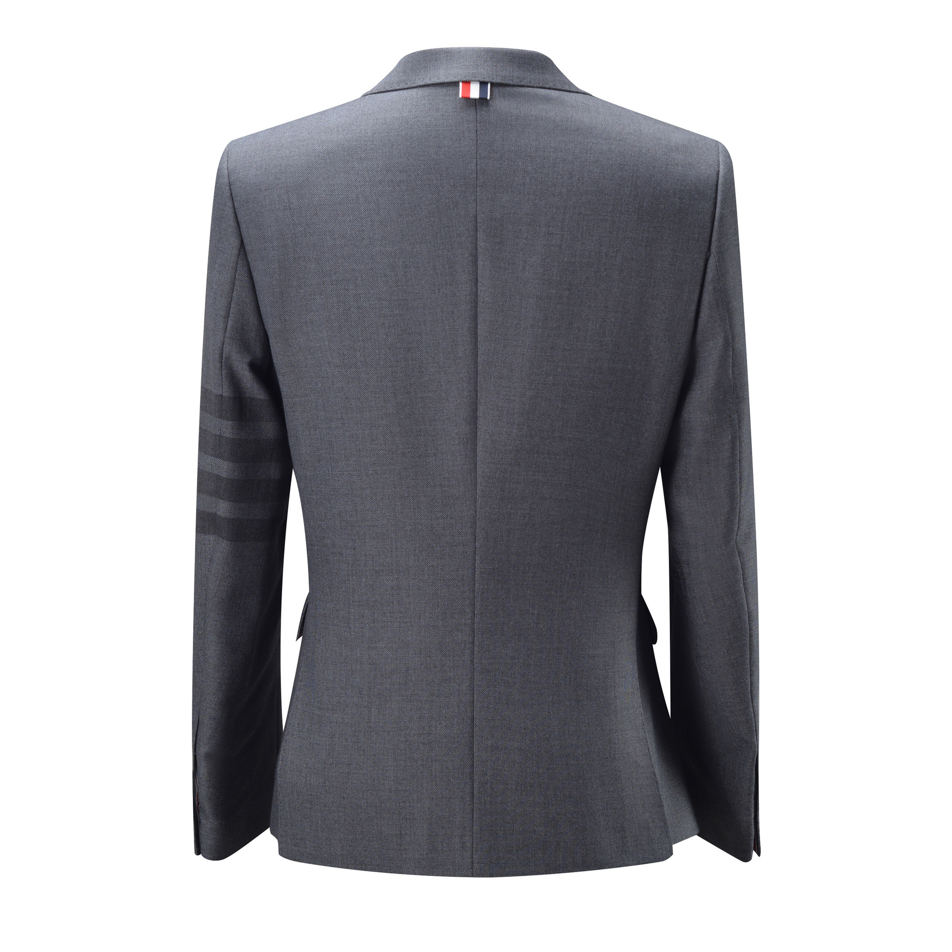 TB新款休闲男士春秋季休闲羊毛西服外套商务时尚四杠男士西服详情8