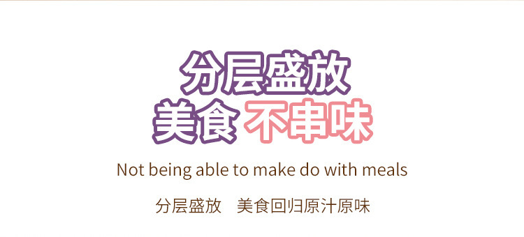 亚马逊儿童卡通饭盒可微波炉加热便当盒小学生塑料饭盒儿童午餐盒详情12