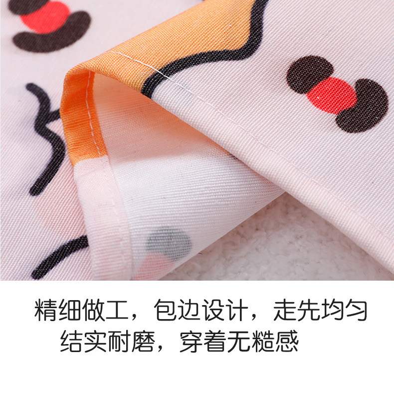 【 Chi Jia 】 Breathable cotton fabric waist wear resistant work clothes for cooking, kitchen and home use, cute and young aprons, stylish for women pic 8