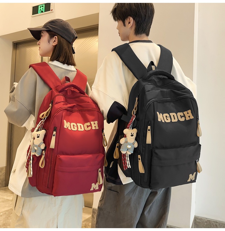 大容量多层书包初中生男女高中生双肩包减负护脊超轻便电脑背包详情18