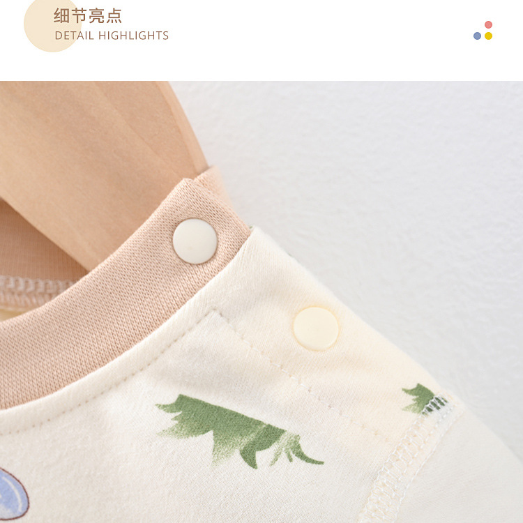 儿童秋衣秋裤套装纯棉男童保暖内衣女童女孩打底春秋宝宝中童睡衣详情23