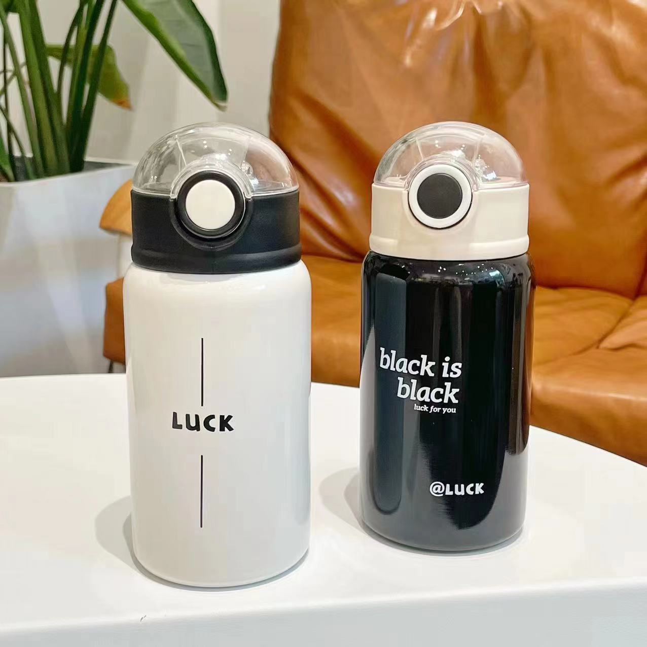 简约保温杯女生吸管杯子ins高颜值网红2025新款大人学生儿童水杯详情9