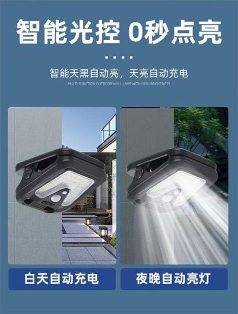 Solar outdoor clip lights, solar street lights, solar panels, garden lights, fire safety indicator lights pic 5