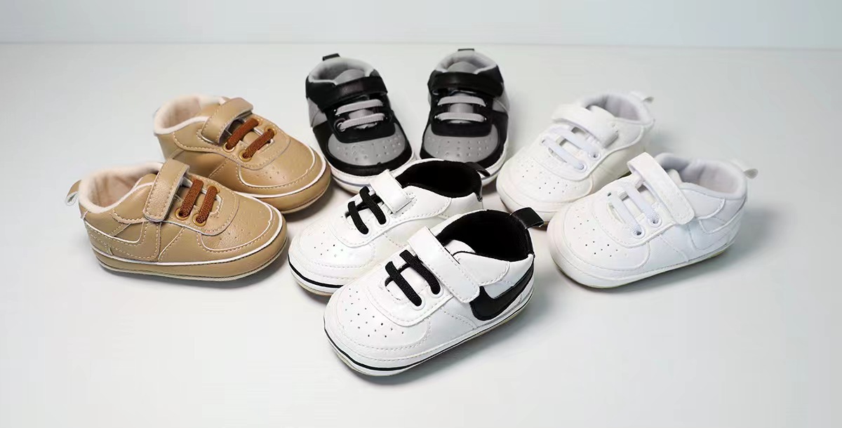 Hansheng 0-1 year old baby shoes, rubber-soled anti-slip walking shoes, Spring and autumn Baby Sports shoes pic 5