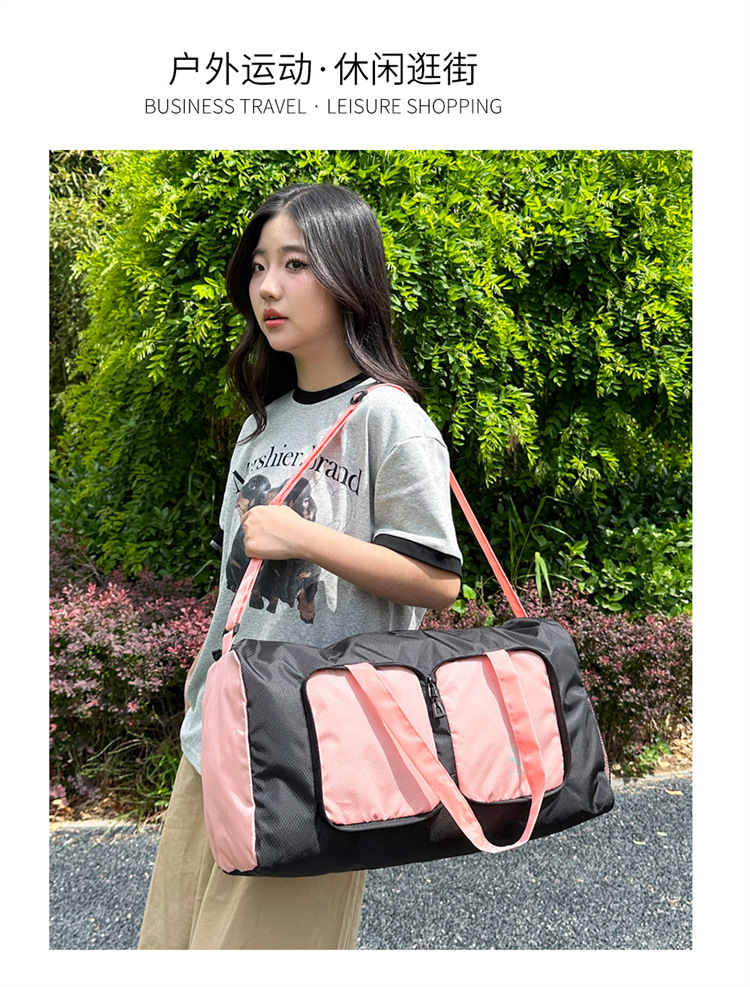 Yitu Warner Heim storage bag, large-capacity hand-held outdoor picnic bag, single-shoulder travel bag, fitness bag, luggage bag pic 13