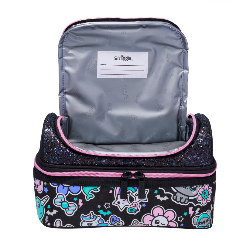 Australia nuevo Smiggle mochila de escuela primaria y secundaria gran capacidad mochila de dibujos animados para niños doble bolsa de pluma pic 19