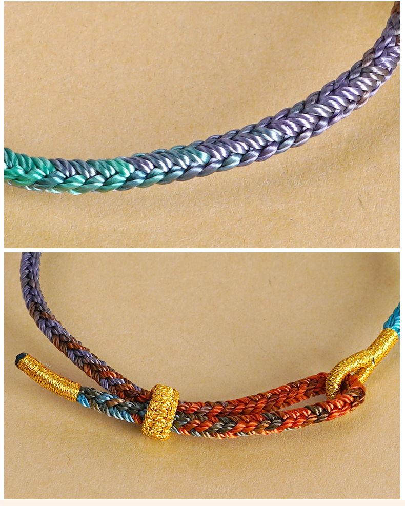 In 2025, the Koi Changshu Seven Wisdoms Landing Wristband was hand-woven as a gift for students to achieve success in the imperial examination pic 8