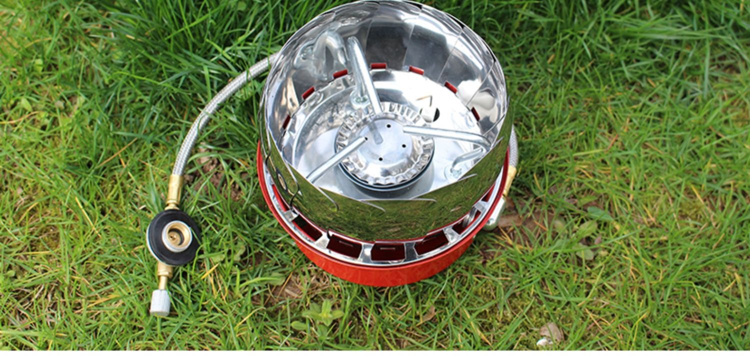 Concave and convex outdoor windproof camping stove head, portable stove head, Lotus ultra-light stove head, picnic stove and cooking equipment pic 12
