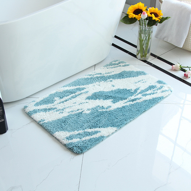 Zhiqu Life Carpet, cross-border bathroom anti-slip floor mat, Absorbent mat, Ultra-fine fiber floor mat, climbing mat, bathroom floor mat pic 2