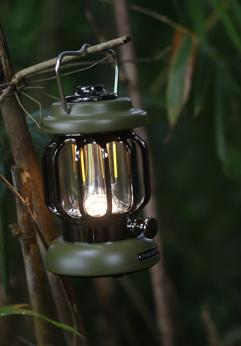 Infinitely dimmable retro outdoor camping lamp, tent lamp, camping site horse lamp, ultra-long battery life, ultra-bright, rechargeable pic 5