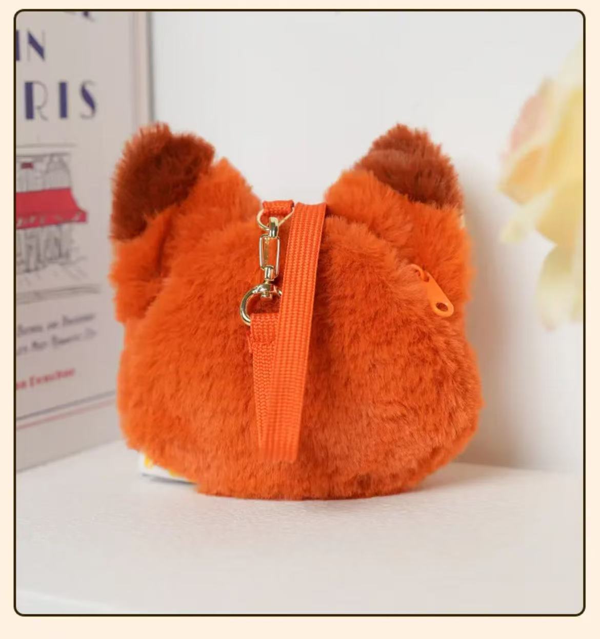 Disney-authorized Zootopia Inspector Judi Nick Panther Spring Flower Series Coin Purse Pendant pic 4