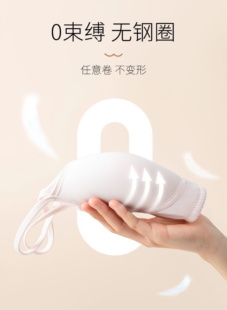 100%蚕丝内衣女真丝无钢圈文胸夏季薄款亲肤舒适无感会呼吸胸罩详情8