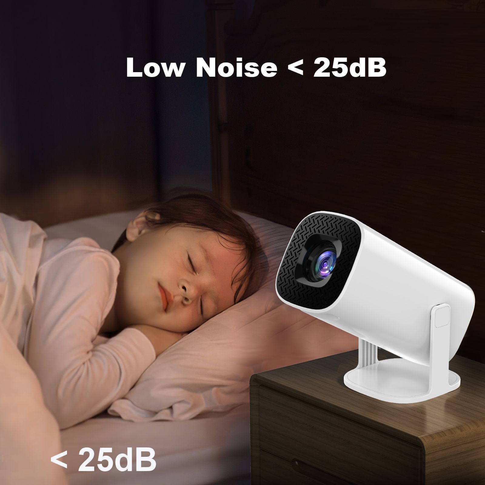 The new cross-border projector P30 mini Home 4K Dual WIFI Bluetooth portable projector pic 11