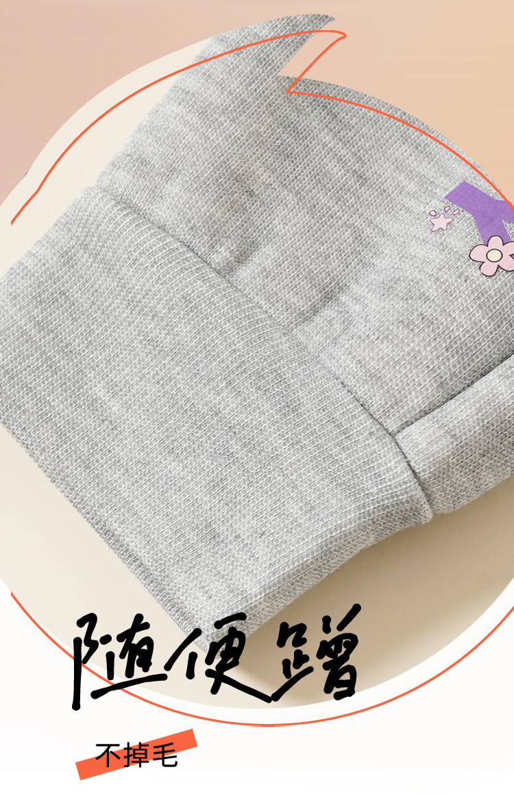 新款儿童保暖裤冬季加绒保暖休闲卫裤印花字母秋冬加厚运动裤秋裤详情5