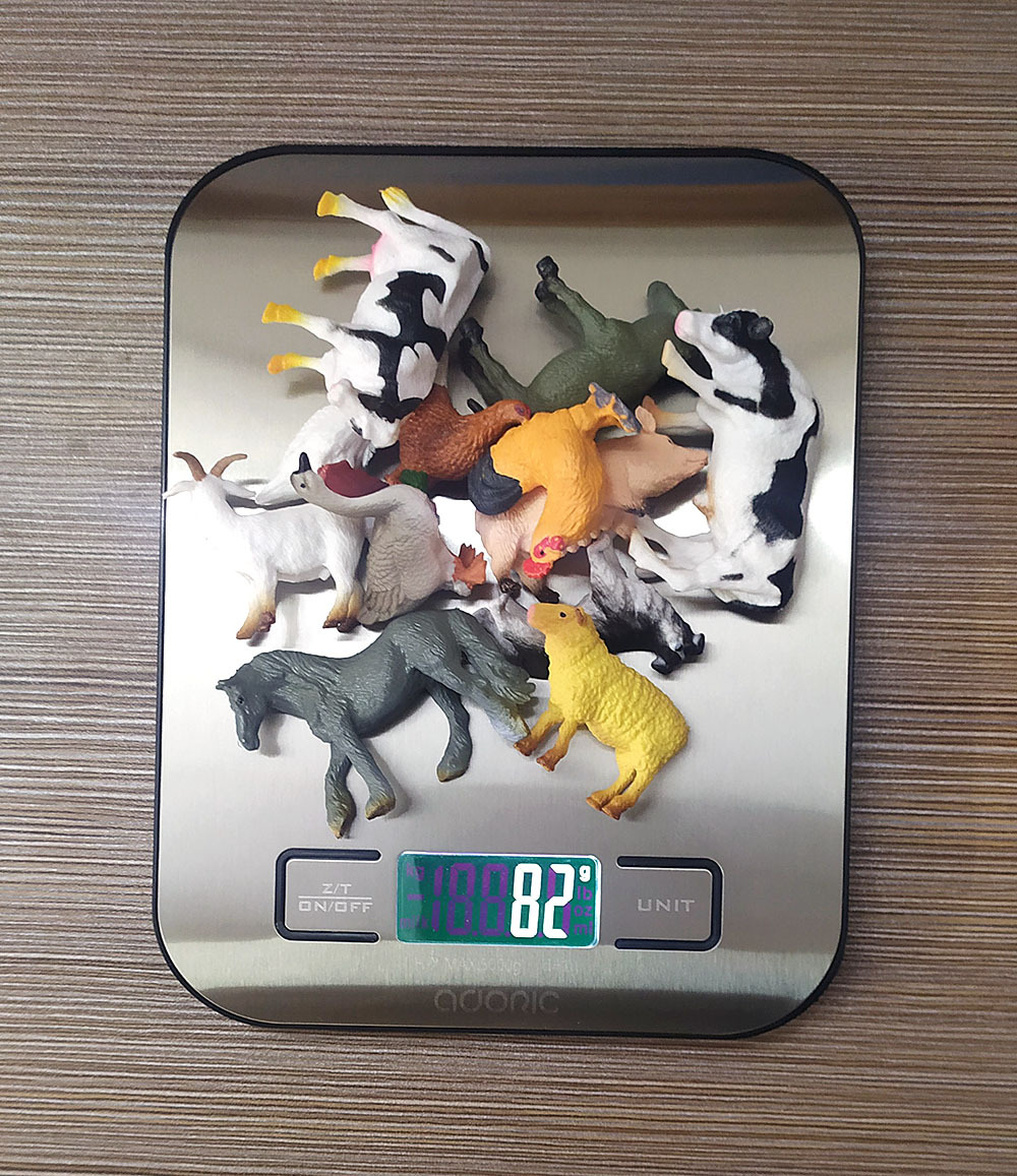 迷你家禽动物模型12件套仿真鸡鸭鹅牛马羊农场摆件宠物玩具实心动物模型详情11