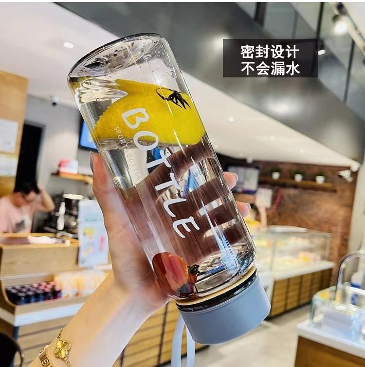 大容量水杯塑料防摔杯子运动便携户外水壶夏天学生喝水太空杯瓶子详情14