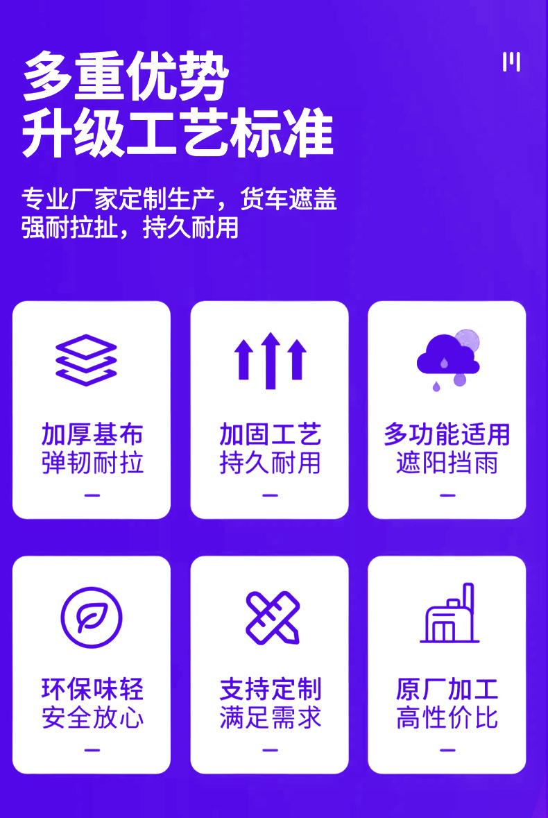 军绿银防雨篷布 防雨防晒防老化PE加厚耐磨多用途棚布工业用遮阳详情4