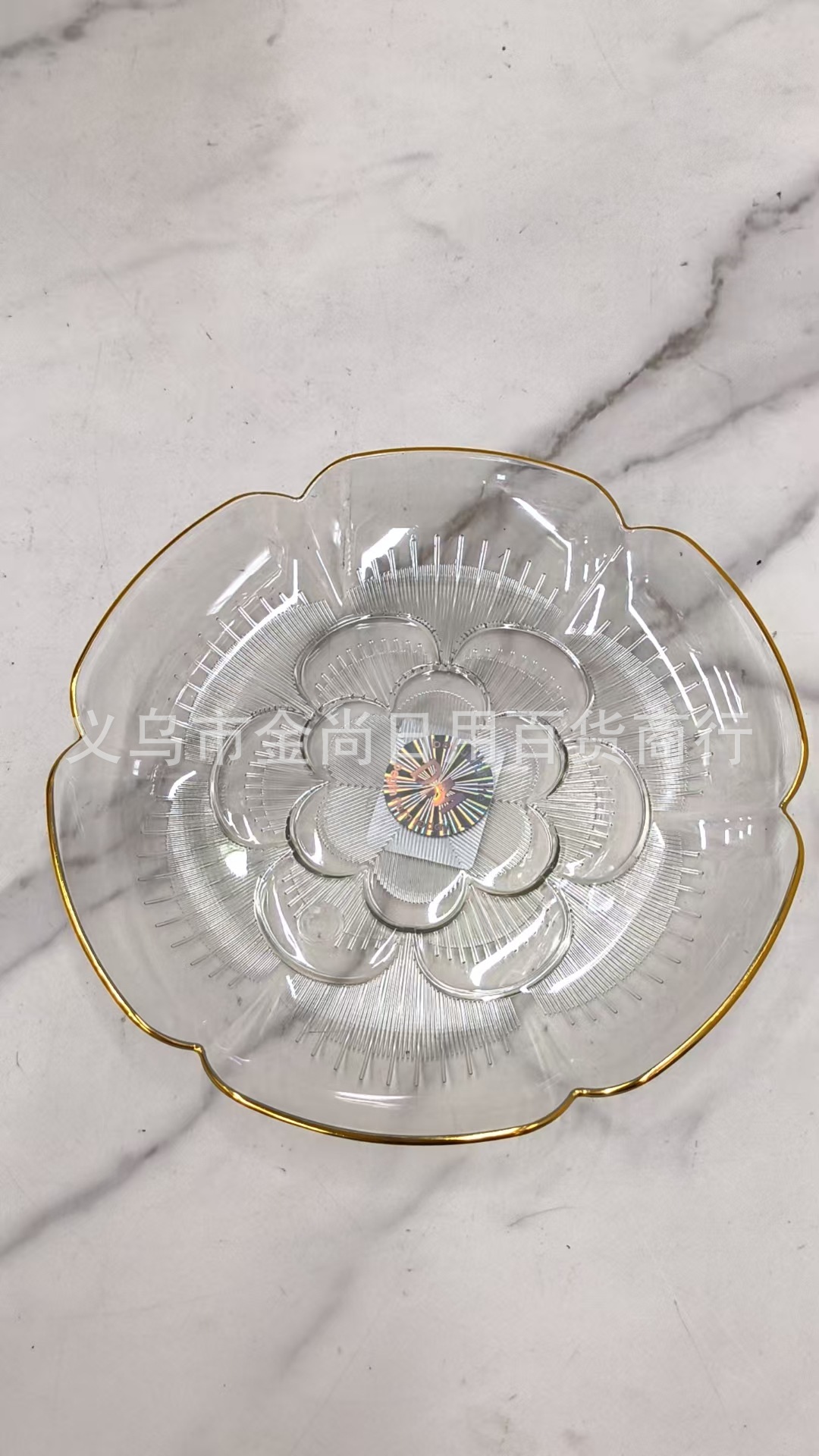 Fruit plate, home living room PET plate, large, medium and small transparent plastic plate, fruit plate pic 2