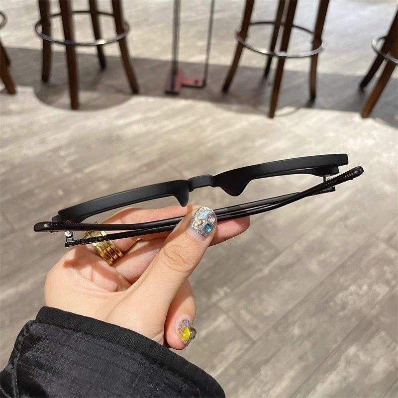 TR90 glasses frame is available online for myopia professionals. It comes with a frosted white square frame for men pic 13