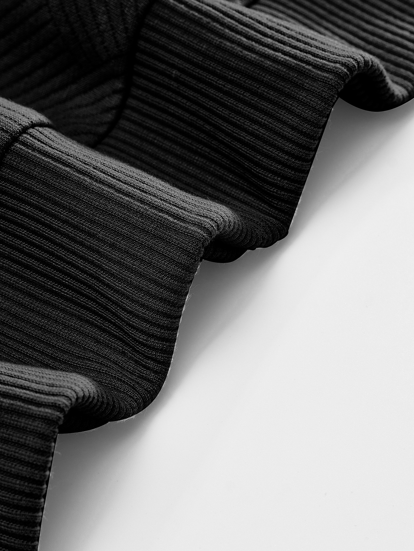 跨境男装亚马逊美式复古重磅秋季卫衣提花长袖翻领半拉链男士上衣详情16