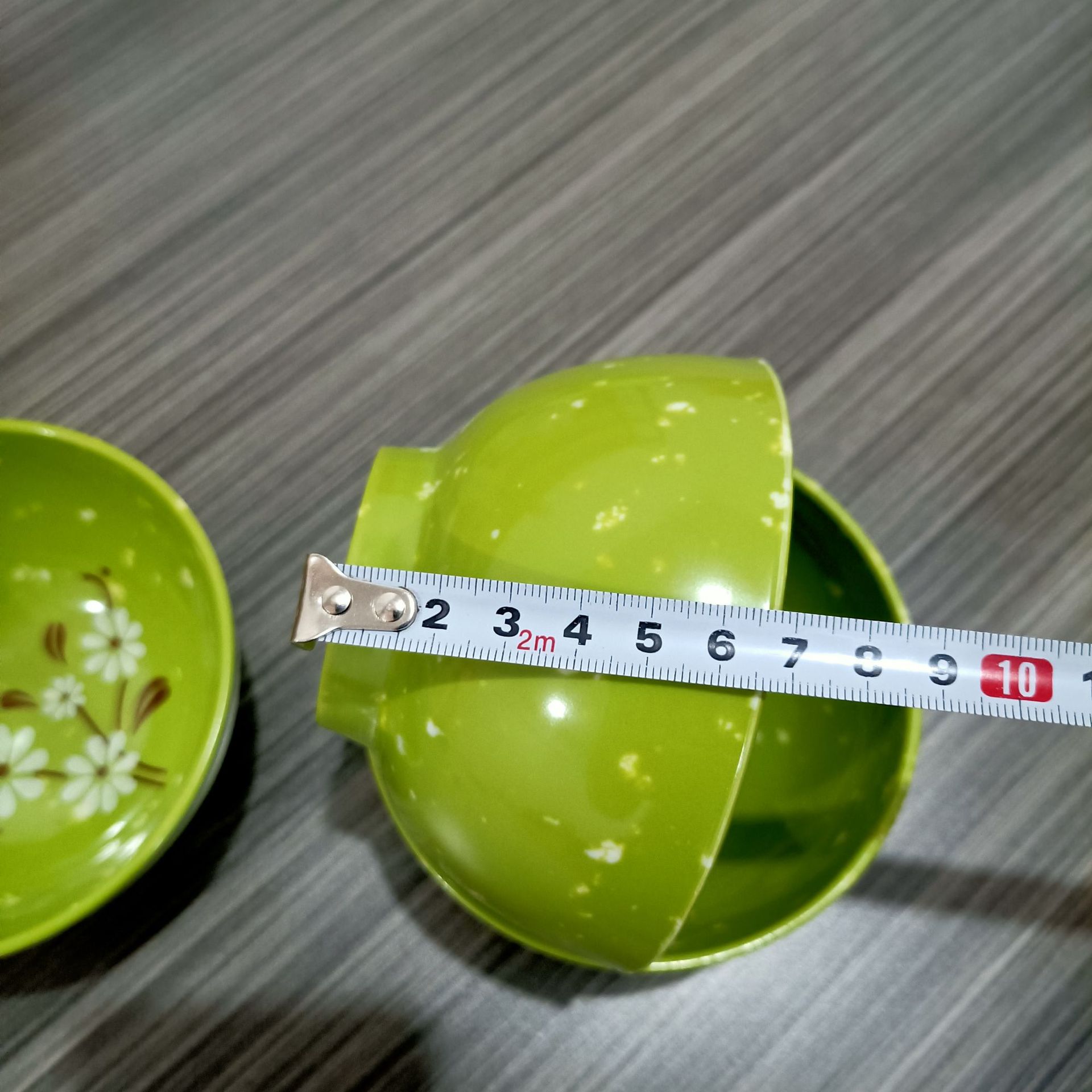 【 Zone 3-10 】178 Green Flower bowls 480 yuan per box, green printed small bowls, rice bowls, fast food bowls, spicy hot pot rice noodle bowls, melamine bowls, imitation porcelain bowls 1 yuan 2 yuan supply pic 7