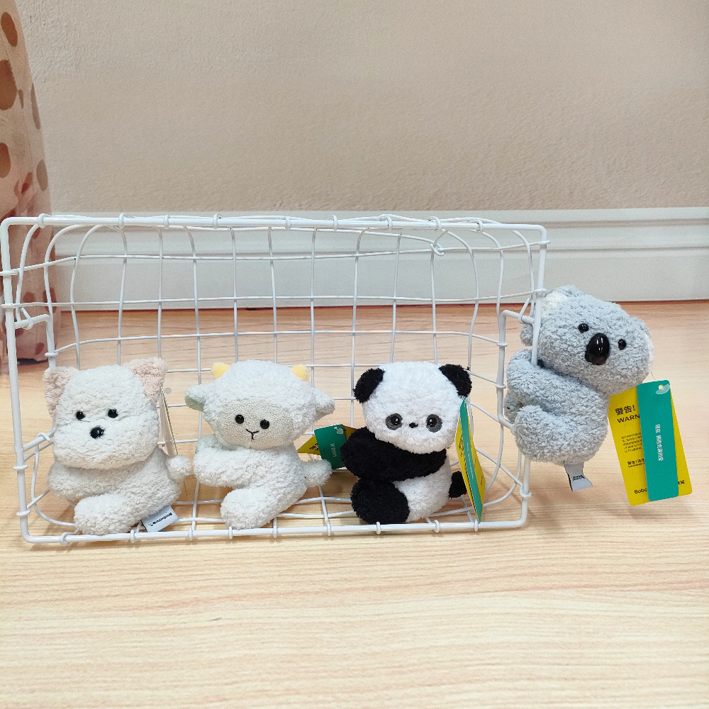 波波娃可爱桌伴小象毛绒玩具电脑夹子考拉掌中宝熊猫儿童玩偶毛绒公仔娃娃详情19